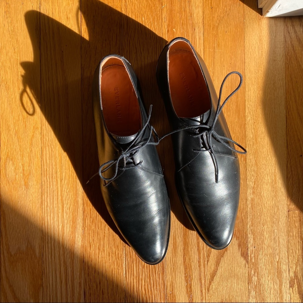 Everlane Modern Oxford 8 Black